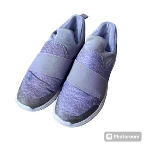 All in Motion- Girls’ Athletic Slip-On Shoes Purple Size 1